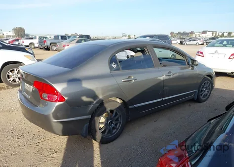 2008 Honda Civic Lx from USA, damaged, VIN 1HGFA16598L090194